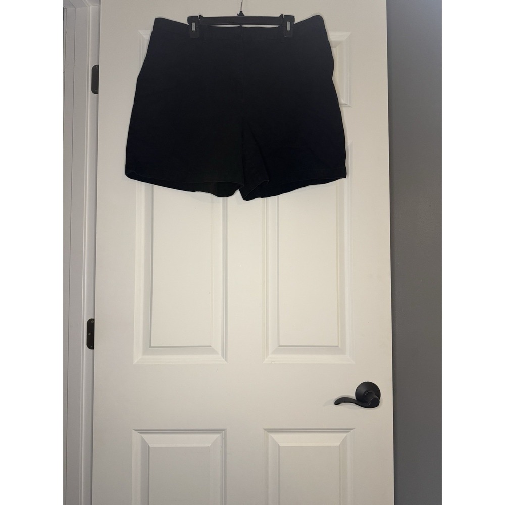 Lauren Ralph Lauren Women's Shorts Black Cotton 16